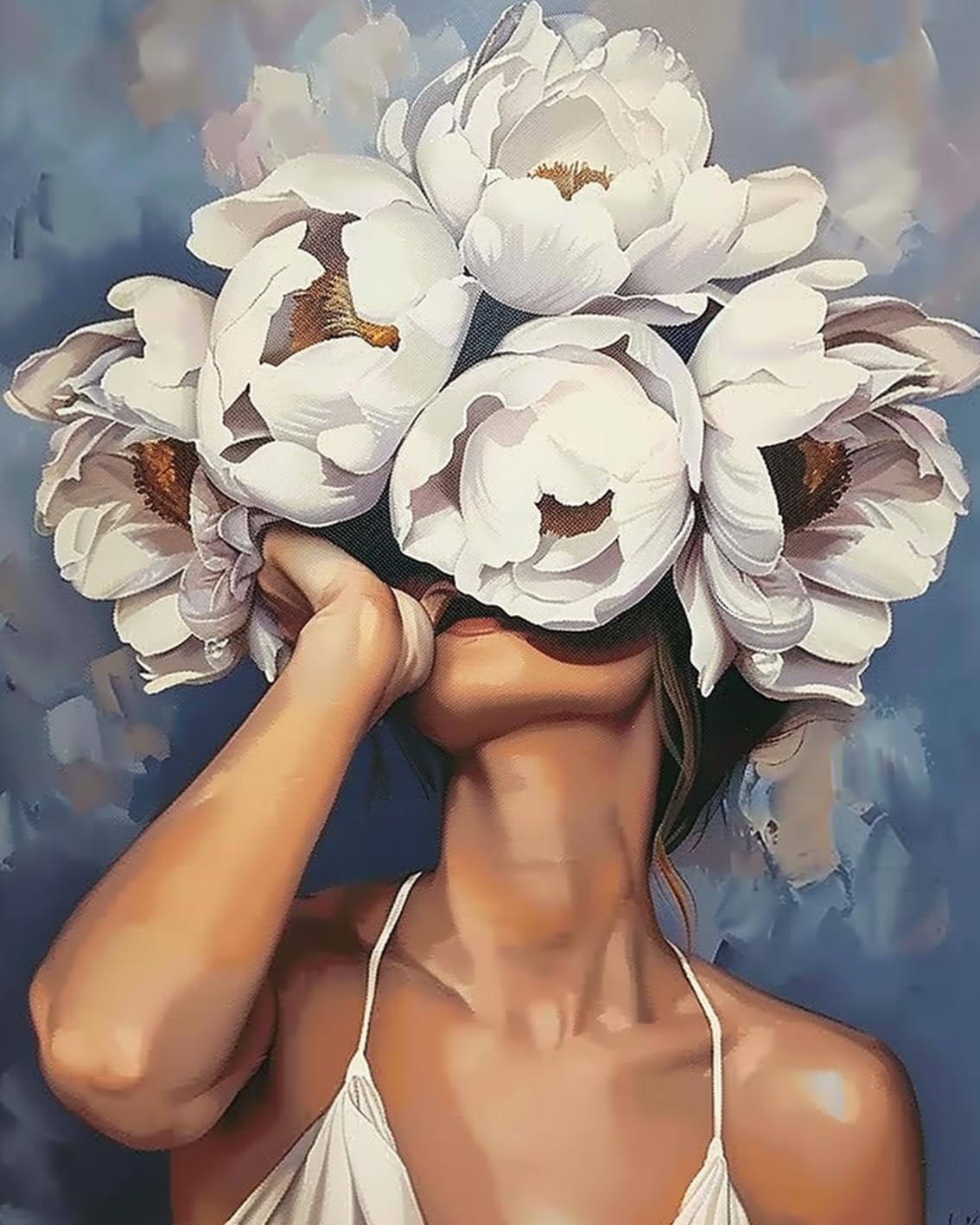 Women with Flowers Paint by Numbers – Tucocoo