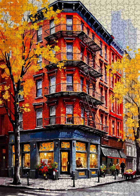 New York Manhattan Buildings Jigsaw Puzzle
