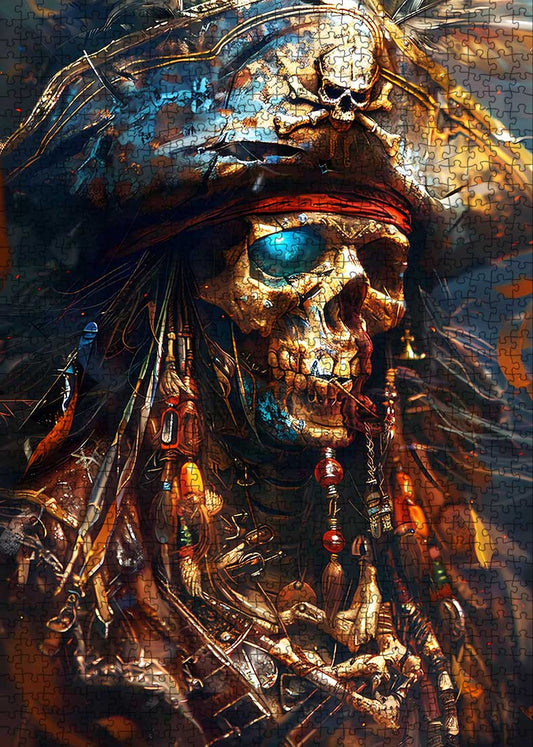 Pirate Skeleton Jigsaw Puzzle