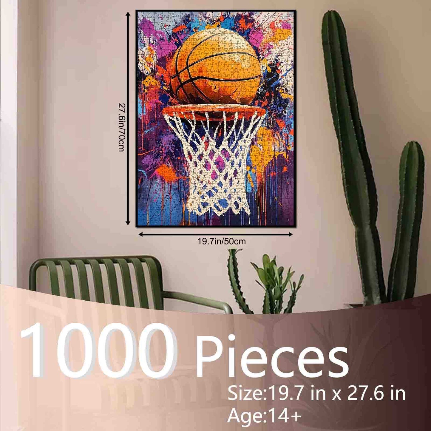 Basketball Slam Dunk Jigsaw Puzzle