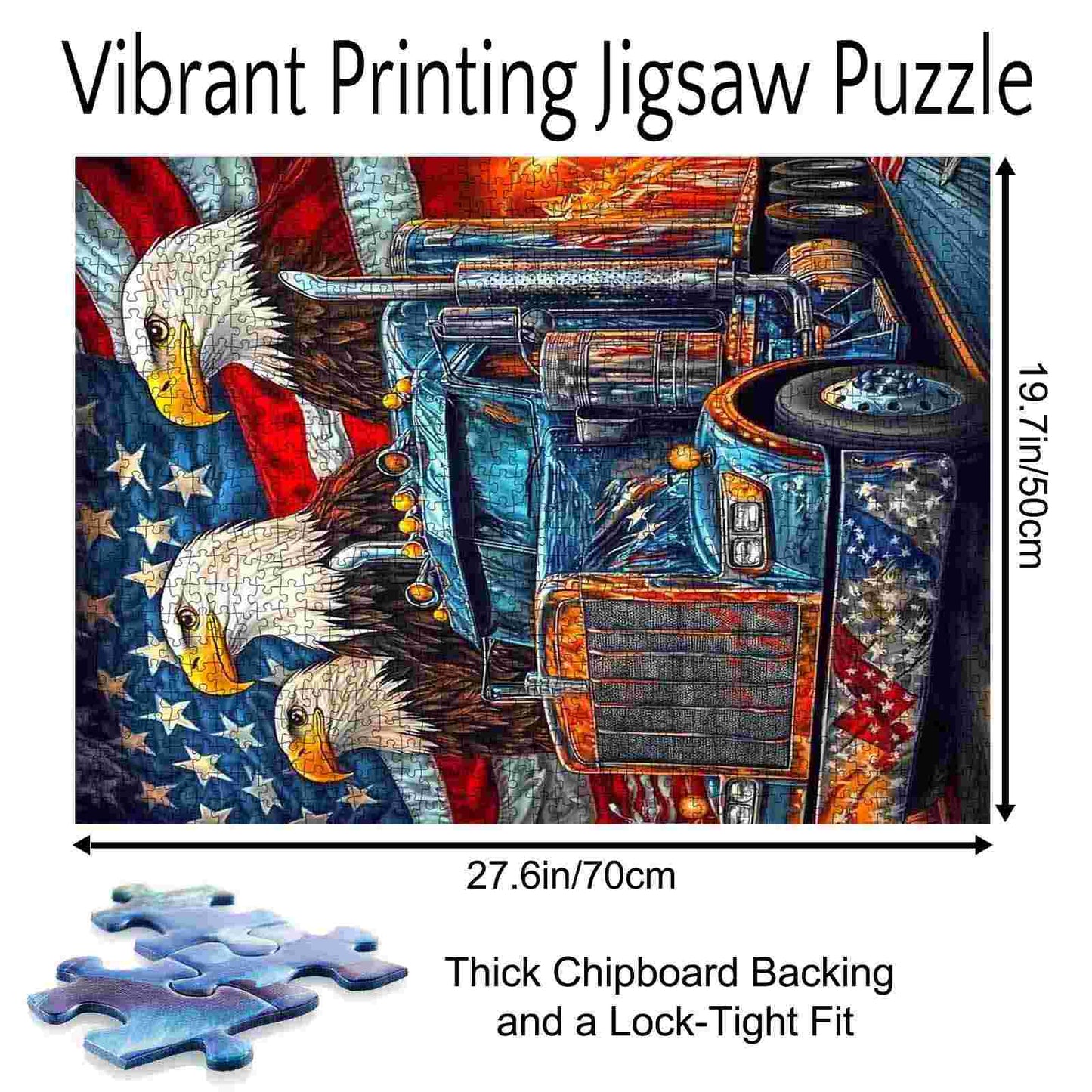 American Spirit Truck Jigsaw Puzzle