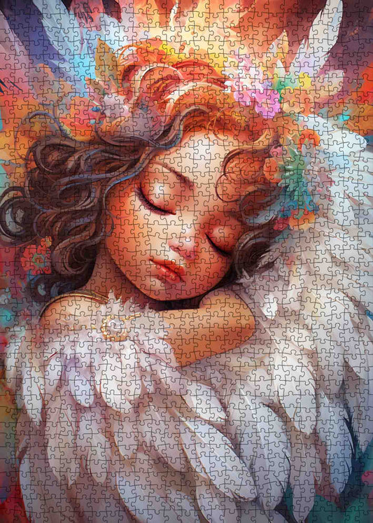Angel in Feathers Jigsaw Puzzle