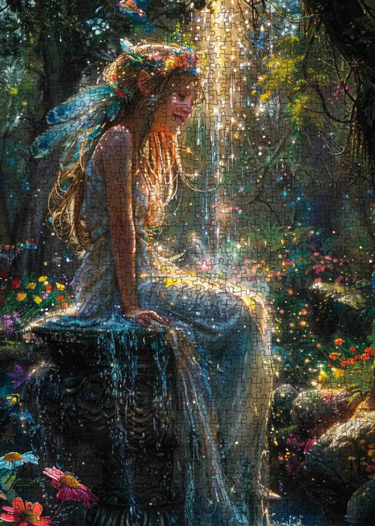 Angels in Forest Jigsaw Puzzle