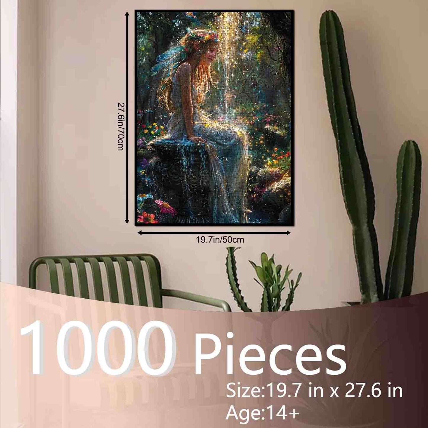 Angels in Forest Jigsaw Puzzle