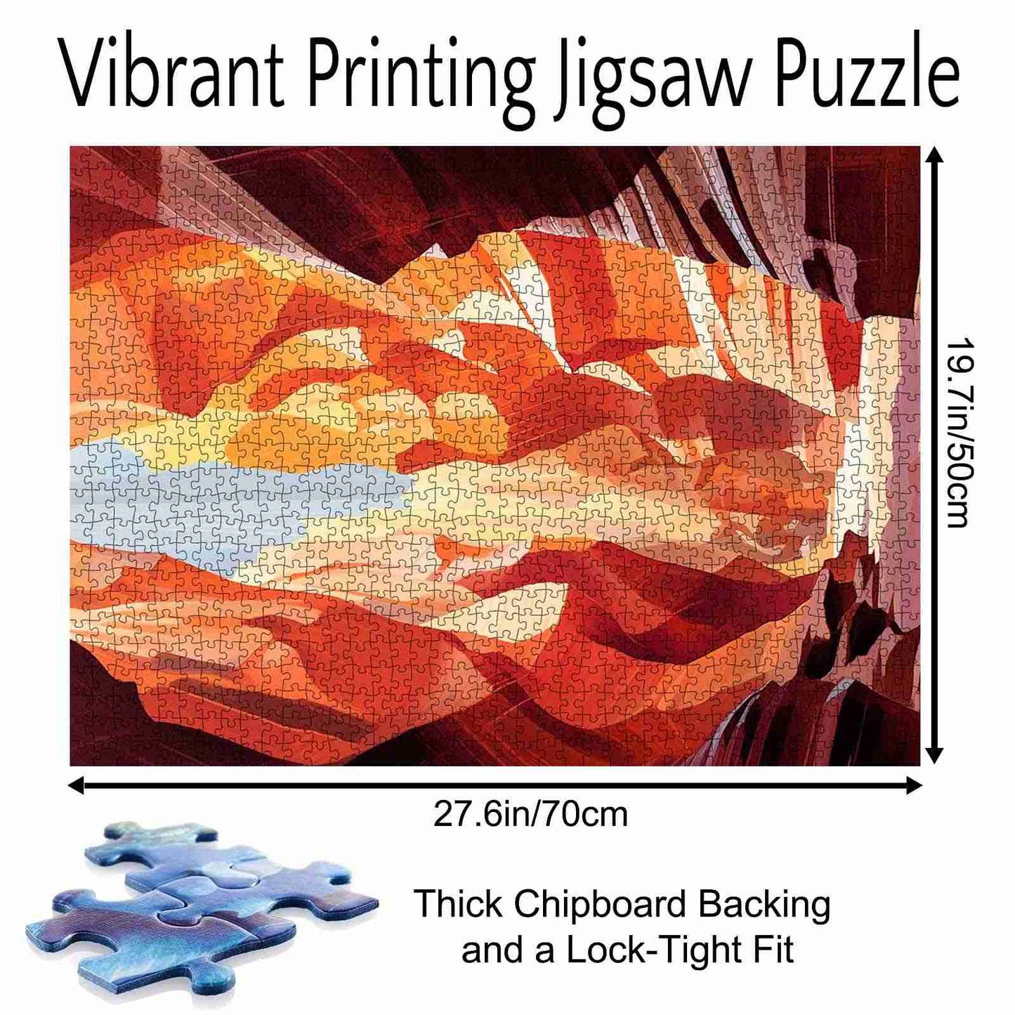 Antelope Canyon Light Jigsaw Puzzle