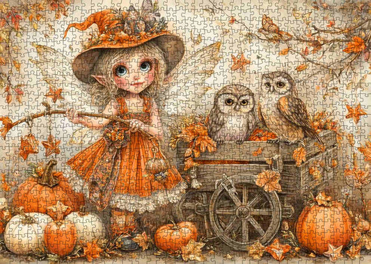 Autumn Fairy Jigsaw Puzzle