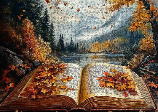 Autumn Tale Book Jigsaw Puzzle