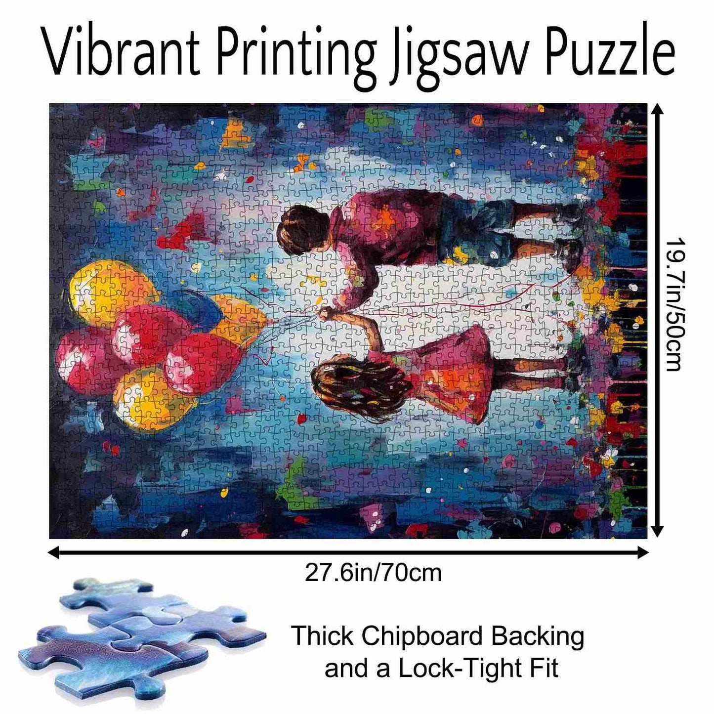 Balloons in Hands Jigsaw Puzzle