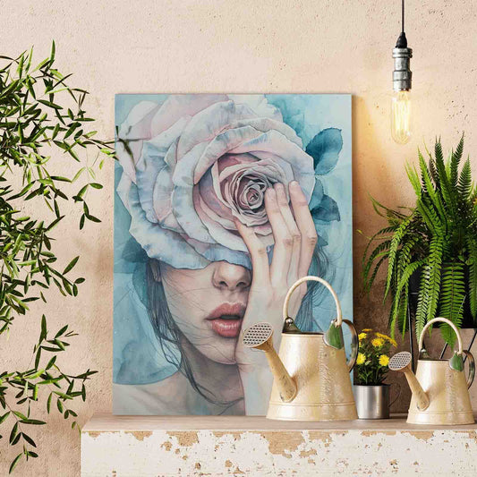 Blue Rose Muse Paint by Numbers