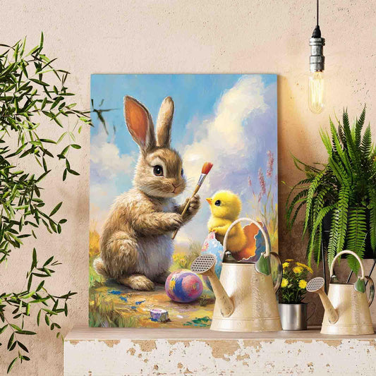 Bunny and Chick’s First Painting Paint by Numbers