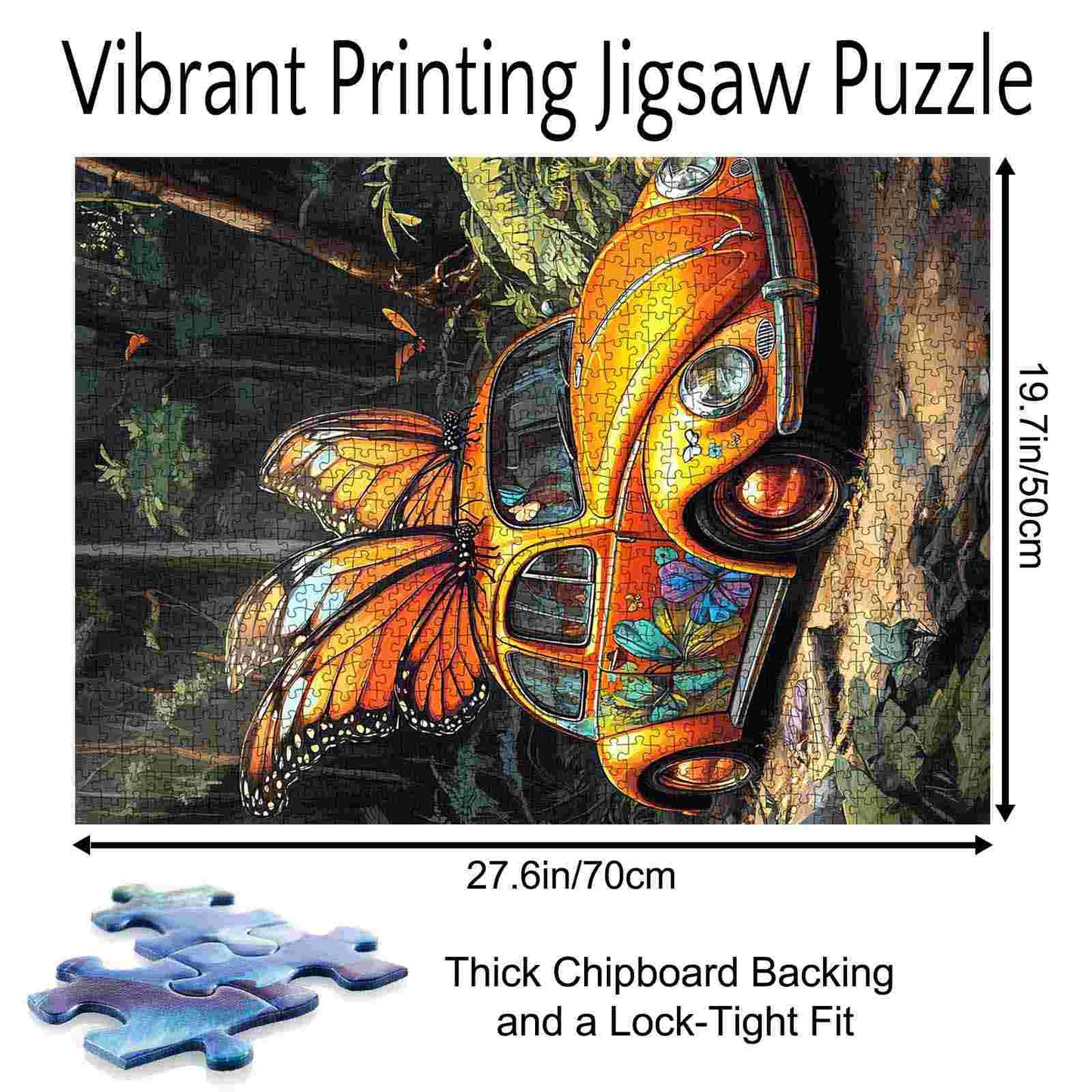 Butterfly Beetle Fantasy Jigsaw Puzzle
