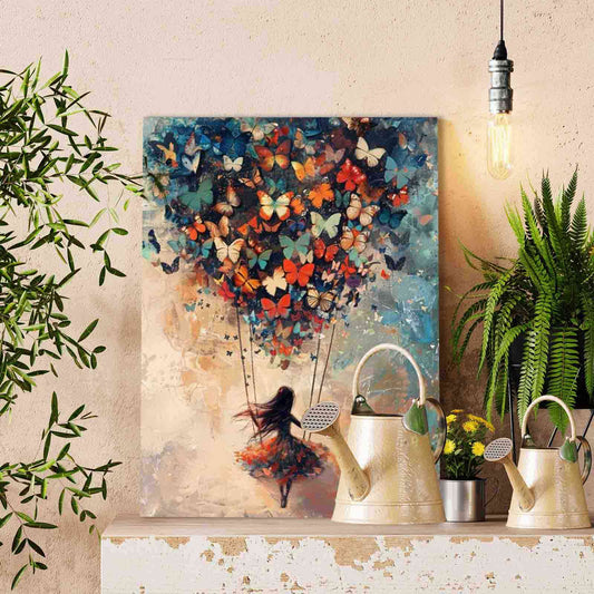 Butterfly Swing Journey Paint by Numbers