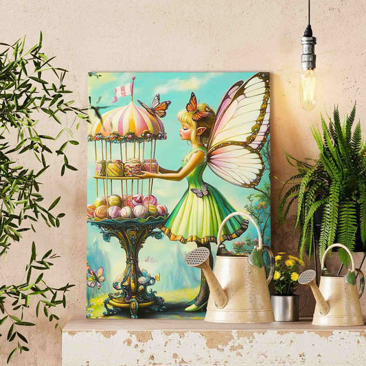 Candy Fairy Market Paint by Numbers