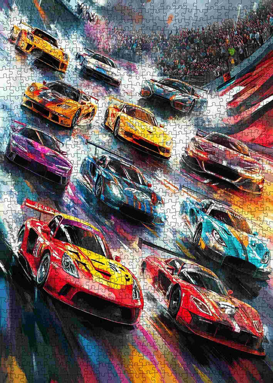 Champions on Track Jigsaw Puzzle