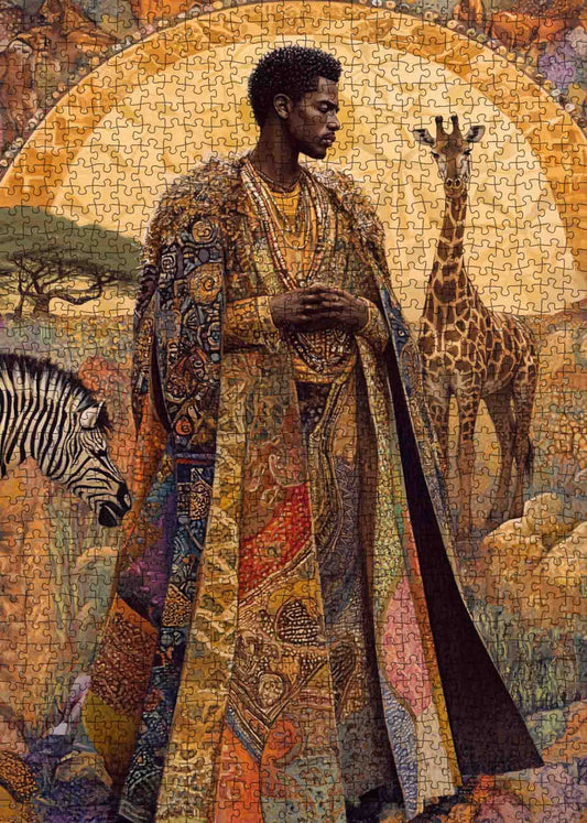 Noble King and Nature Jigsaw Puzzle