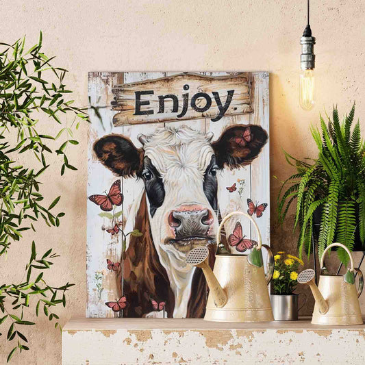 Chill Cow Farmyard Paint by Numbers