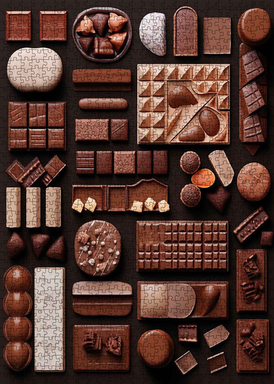 Chocolate Collection Feast Jigsaw Puzzle