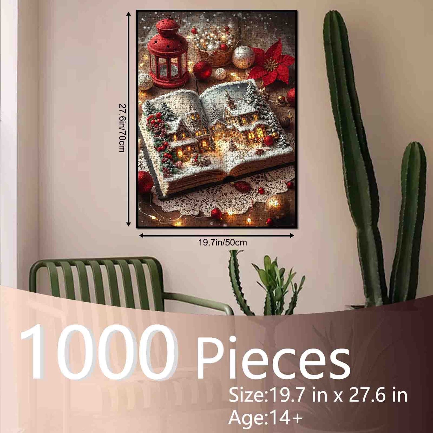 Christmas Storybook Village Jigsaw Puzzle