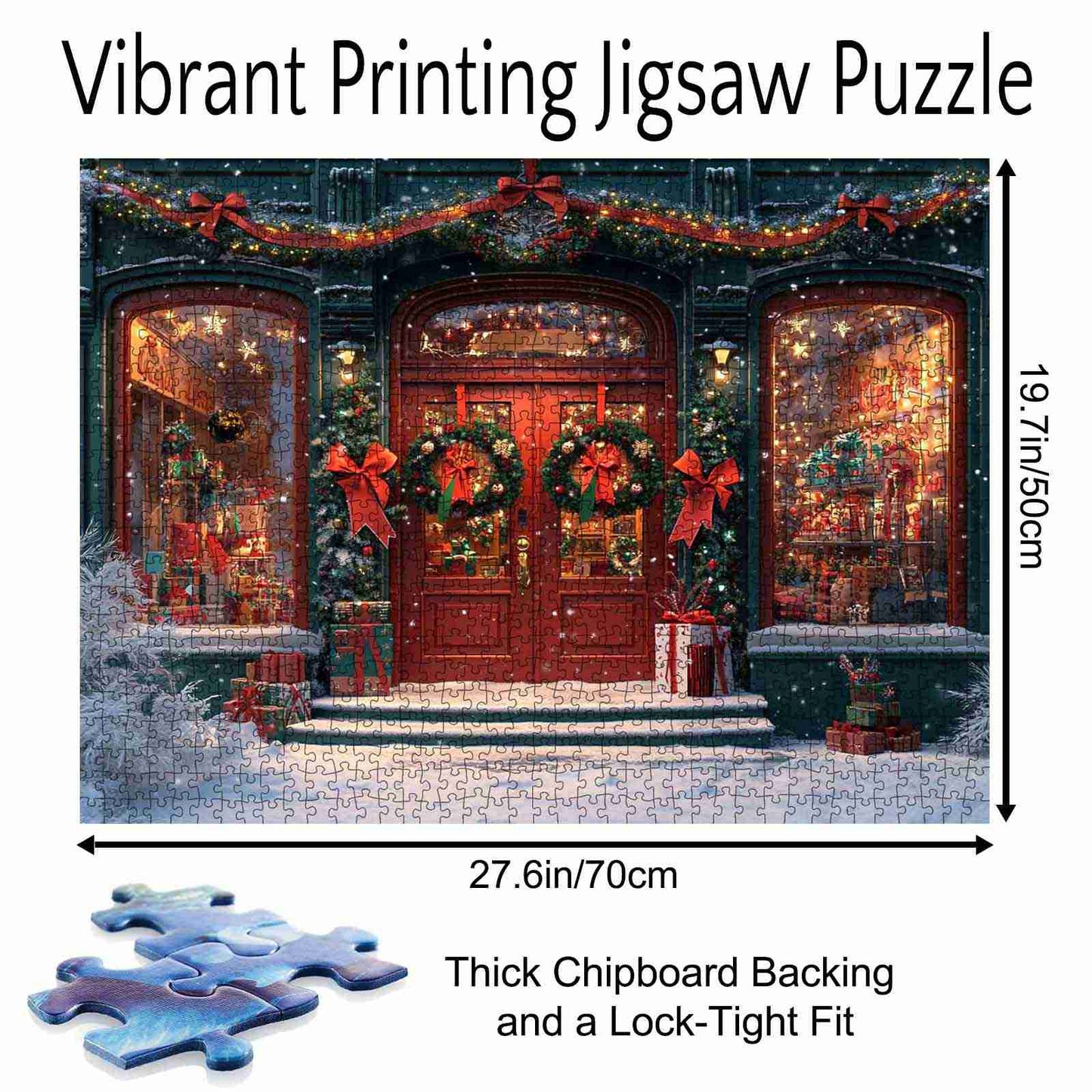 Christmas Toy Shop Window Jigsaw Puzzle