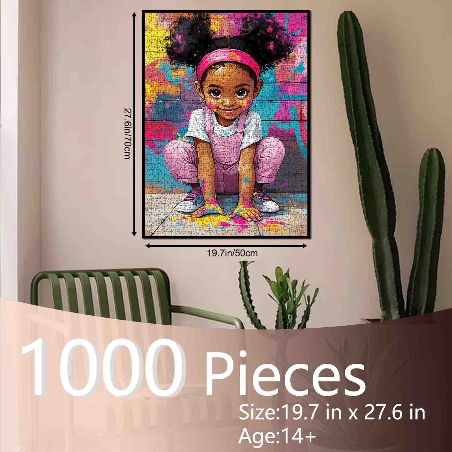 Color Splash Little Artist Jigsaw Puzzle