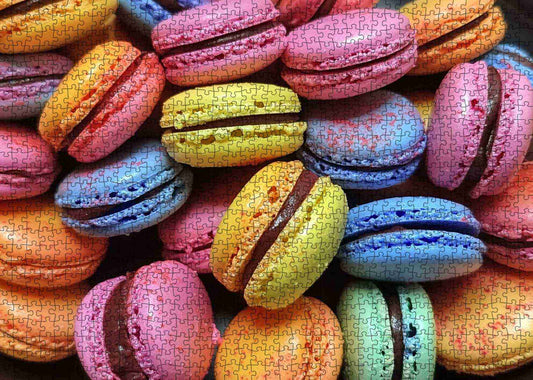 Colorful Macarons Jigsaw Puzzles