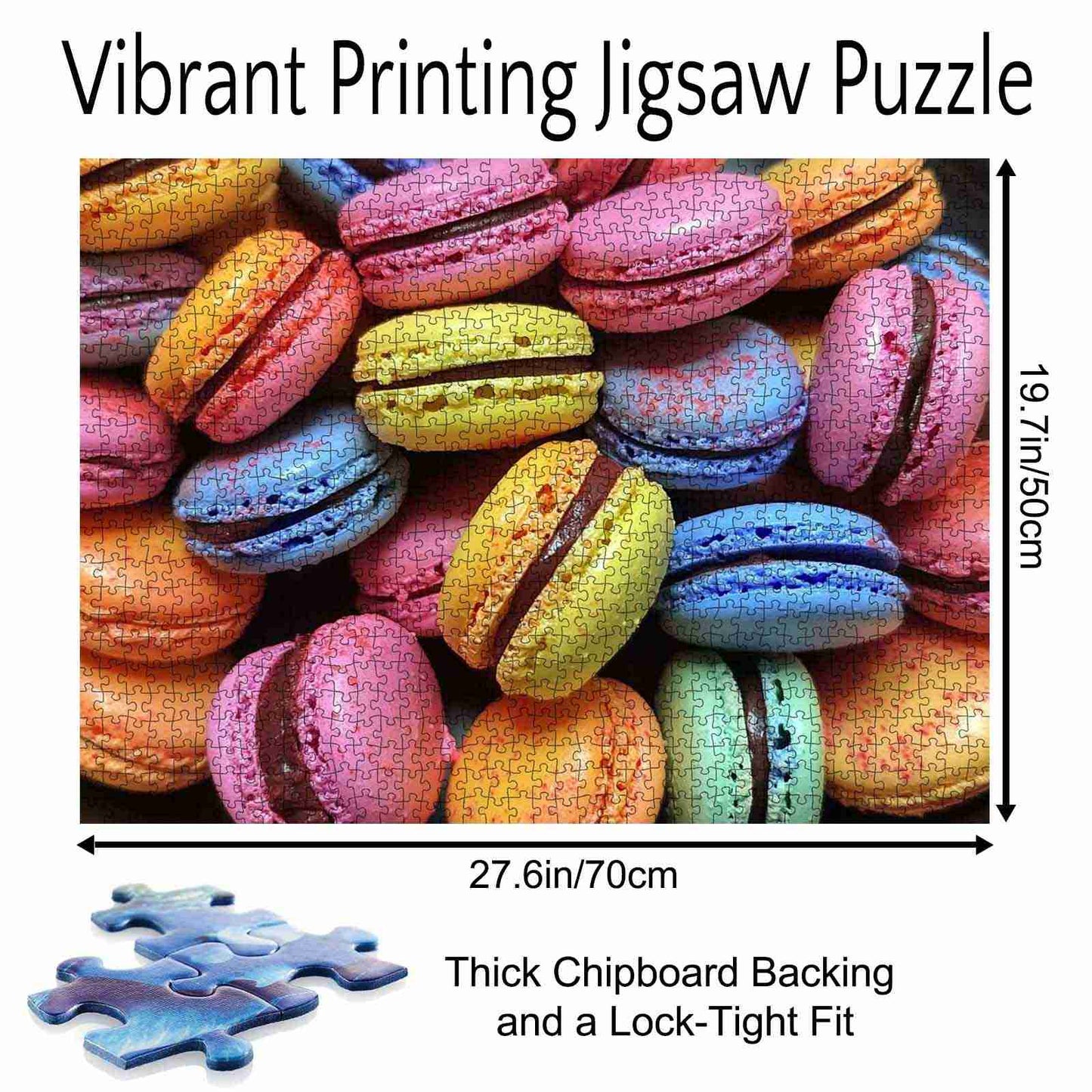 Colorful Macarons Jigsaw Puzzles