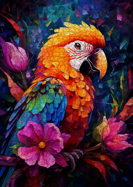 Colorful Parrot Jigsaw Puzzle