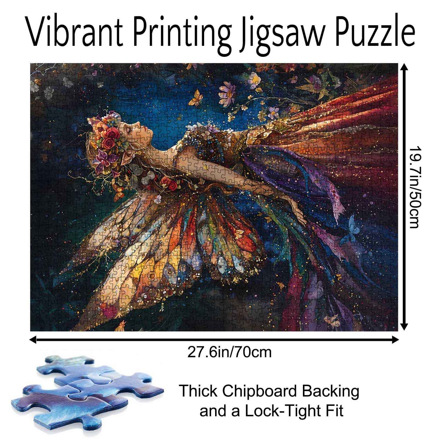 Colorful Romantic Fairy Jigsaw Puzzle