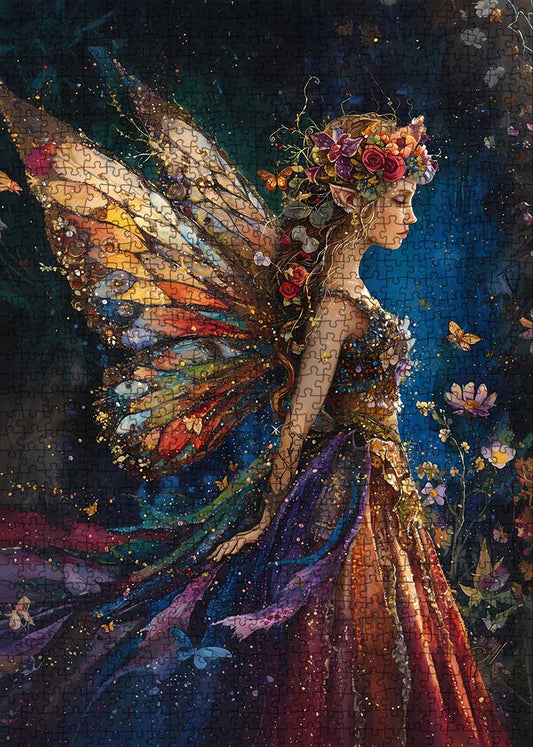 Colorful Romantic Fairy Jigsaw Puzzle