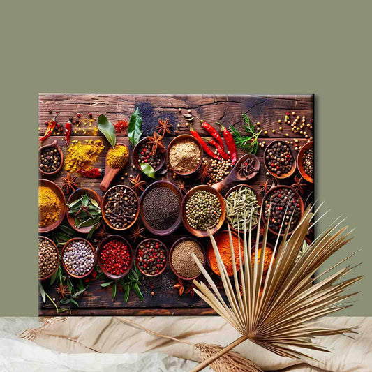 Colorful Spice Mix paint by numbers