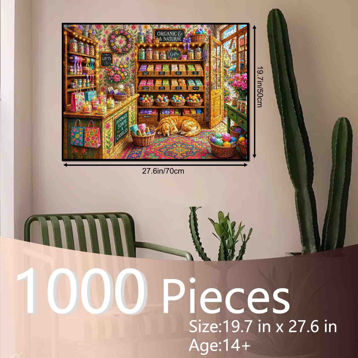 Cozy Country Gift Shop Jigsaw Puzzle