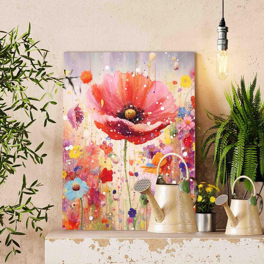 Dancing Spring Garden Paint by Numbers