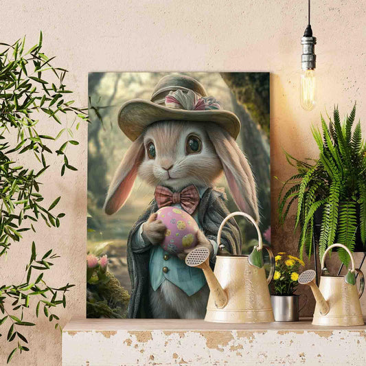 Easter Bunny Gentleman Paint by Numbers