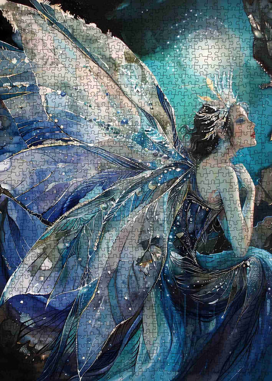 Elf Huge Wings Jigsaw Puzzle