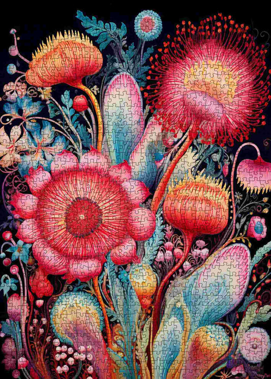 Enchanted Bloom Fantasy Jigsaw Puzzle