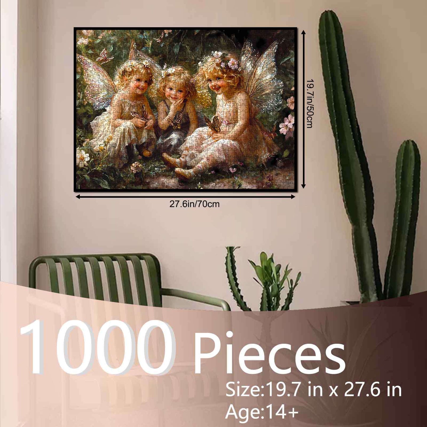 Enchanted Fairy Friends Jigsaw Puzzles