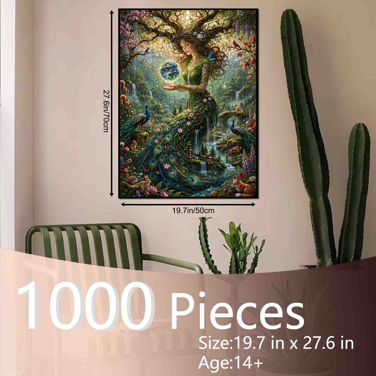 Enchanted Mother Nature Forest Jigsaw Puzzle