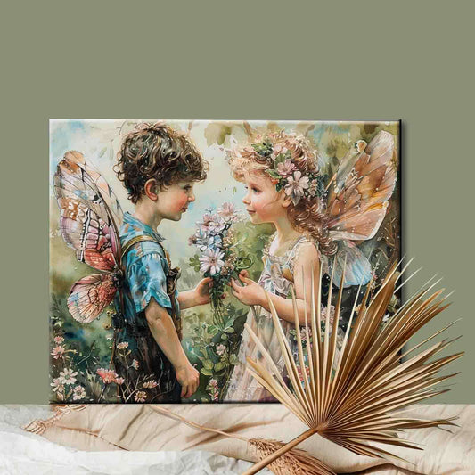 Fairy Garden Romance Paint by Numbers