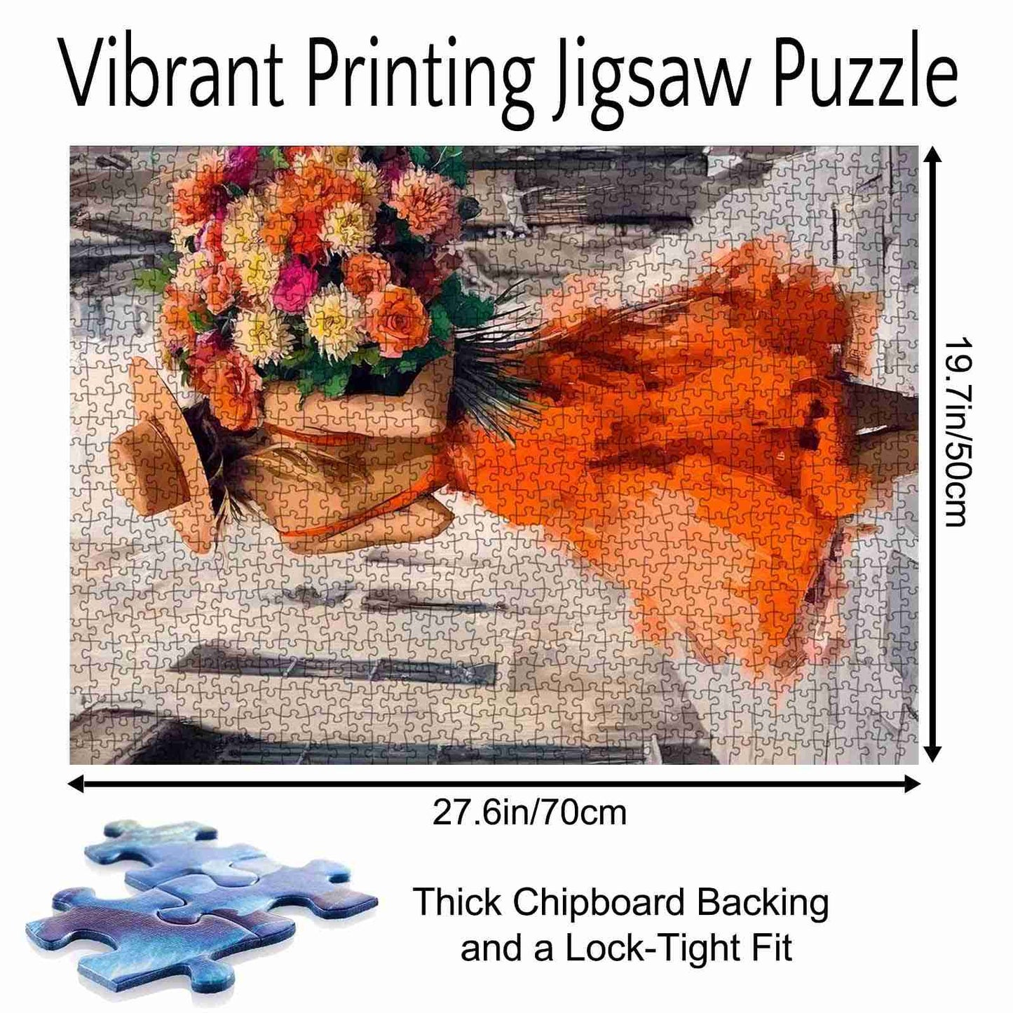Floral Embrace Jigsaw Puzzle
