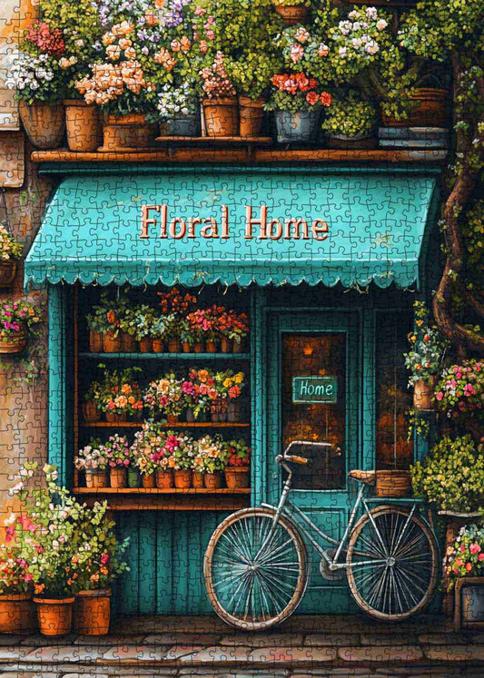 Floral Home Corner Jigsaw Puzzle
