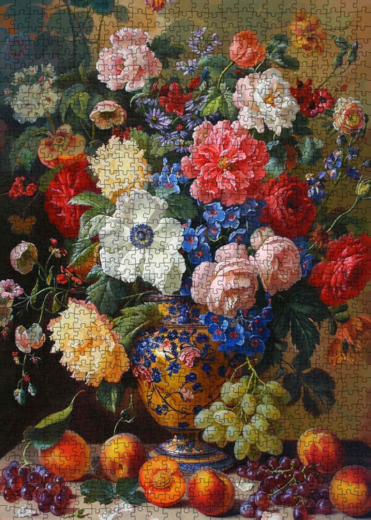 Floral Still Life Jigsaw Puzzle