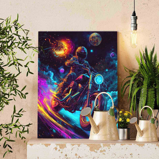 Galactic Rider Paint by Numbers