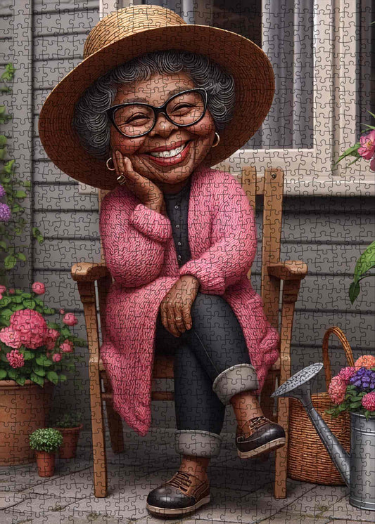 Garden Serenity Jigsaw Puzzle