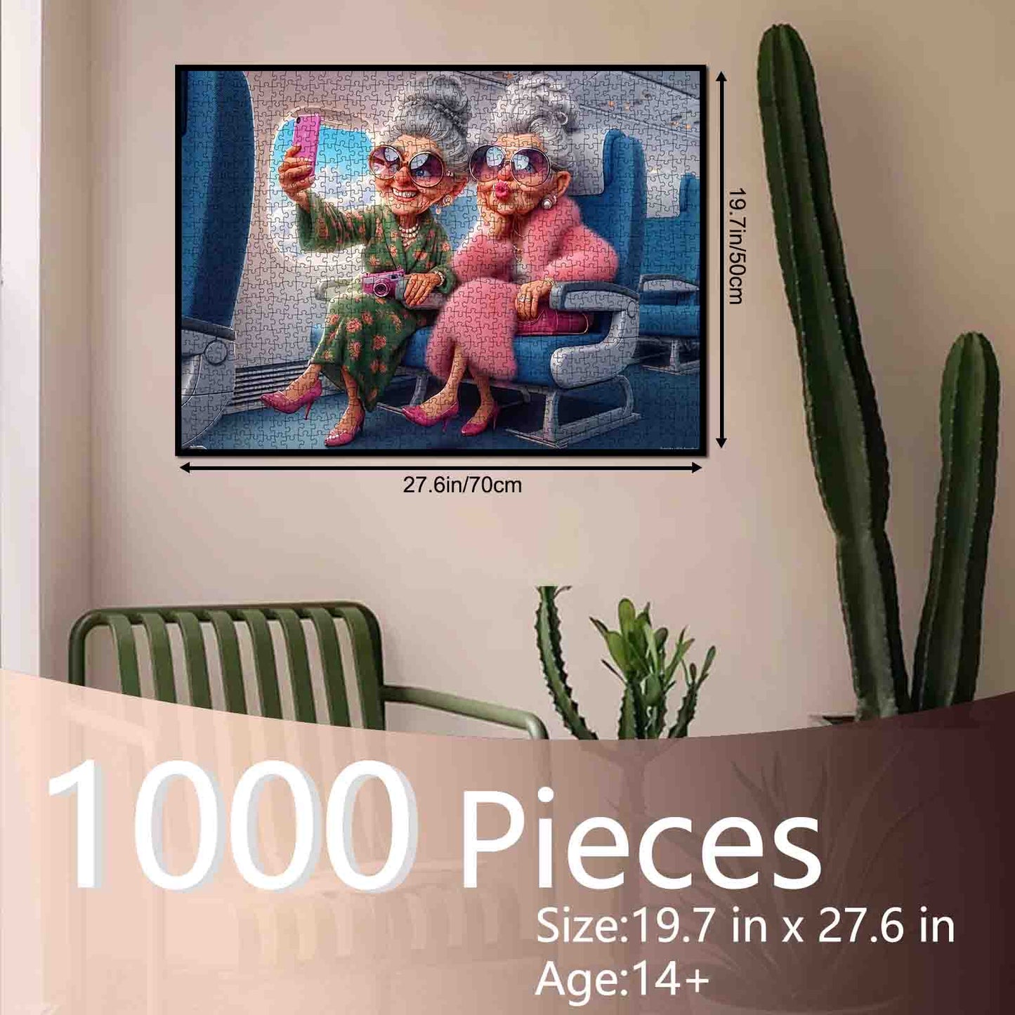 Glamorous Grandmas Selfie Jigsaw Puzzle