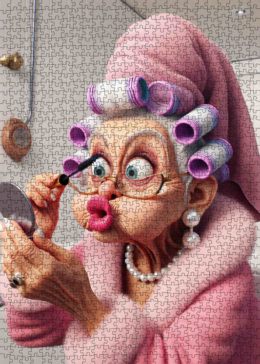 Glamorous Granny Makeup Jigsaw Puzzle