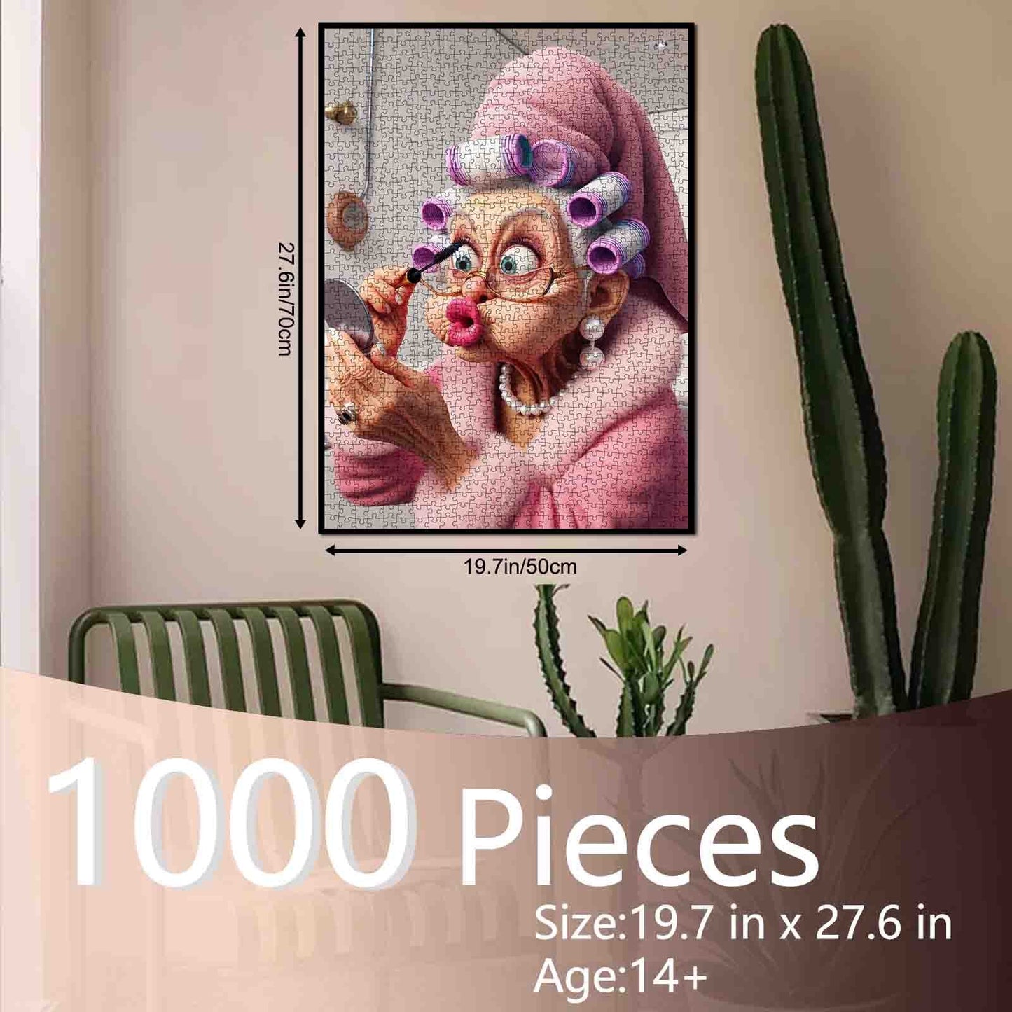 Glamorous Granny Makeup Jigsaw Puzzle
