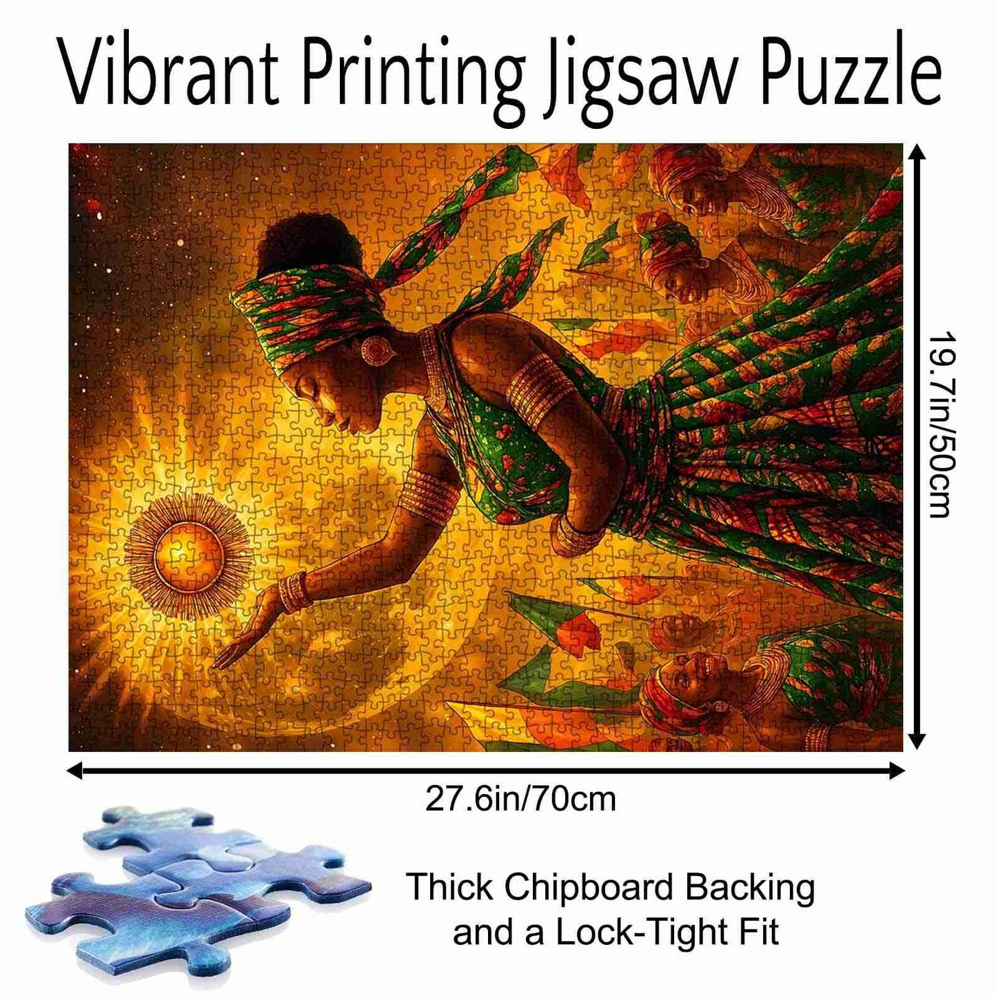 Golden Celebration Jigsaw Puzzle