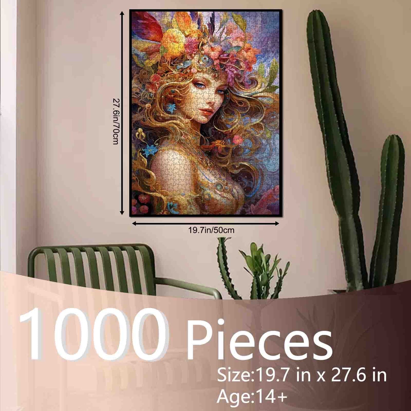 Golden Fairy Jigsaw Puzzle