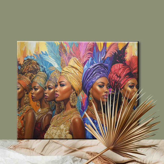 Golden Beauty Parade Paint by Numbers