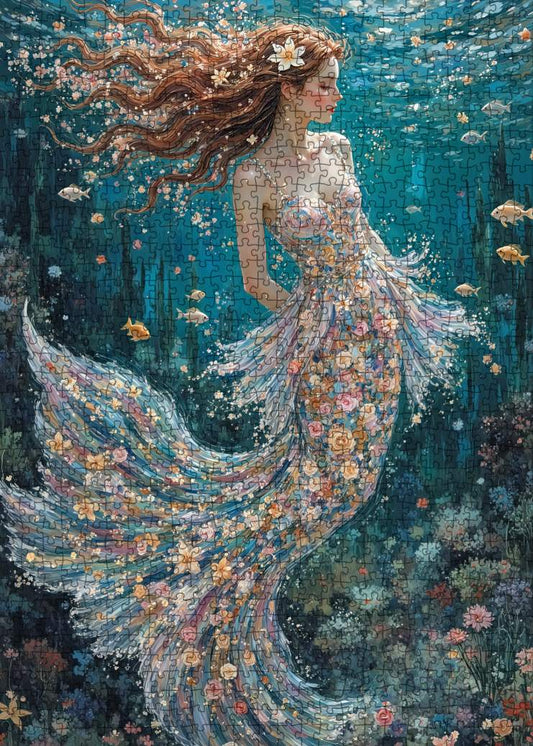 Graceful Mermaid Jigsaw Puzzle